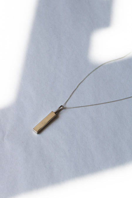 Recycled Bar Necklace  image 1