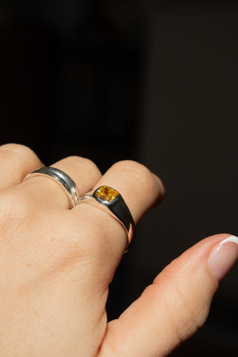 Yellow Gemstone Ring