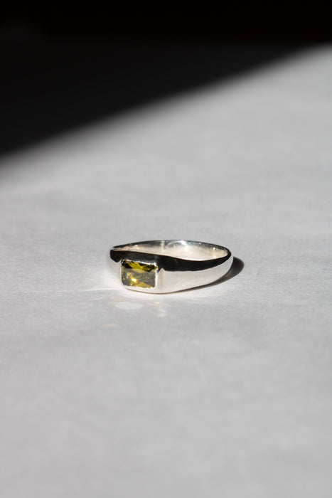 Green Gemstone Ring