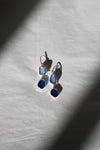 Blue Double Drop Earrings  image 0