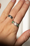Triple Sea Glass Ring image 0