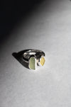 Double Sea Glass Ring image 0