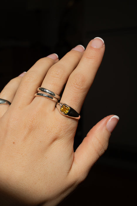 Yellow Gemstone Ring
