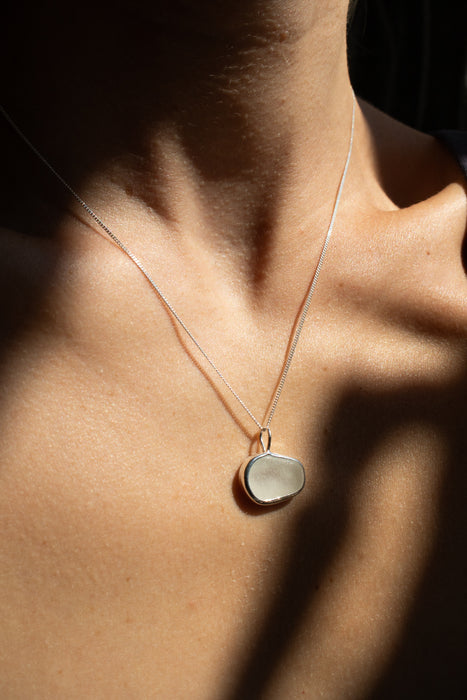 Manatee Sea Glass Necklace  image 1