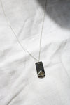 Light Green Sea Glass Pendant image 0