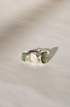 Triple Sea Glass Ring image 1