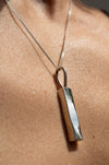Recycled Bar Necklace  image 4