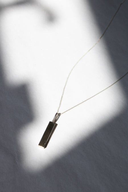 Recycled Bar Necklace  image 0