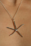Recycled Star Fish Necklace  image 2
