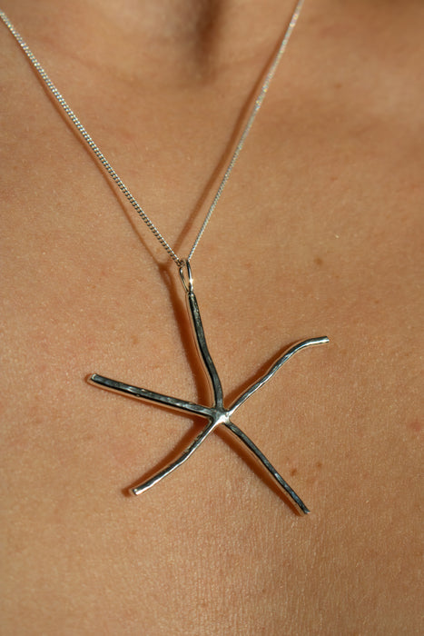 Recycled Star Fish Necklace  image 2